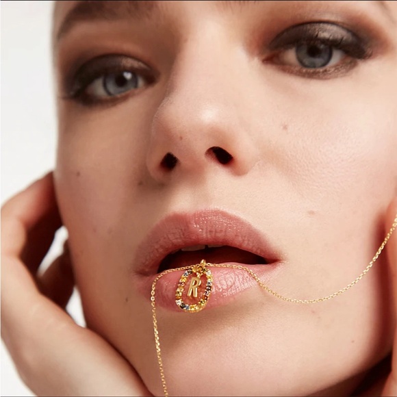 Jewelry - 925 Sterling Silver R Letter Pendant Necklace